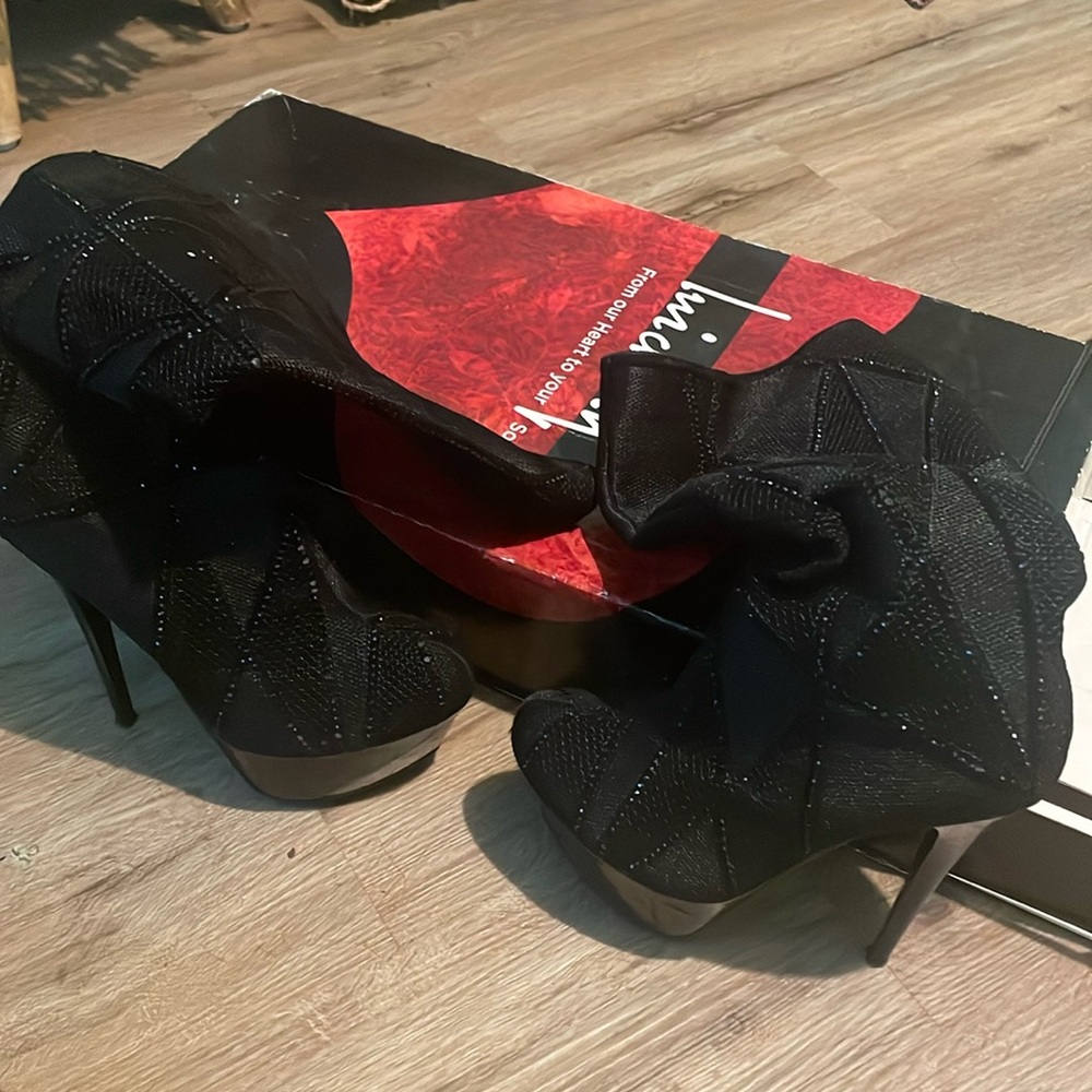 Sexy Luiching Knee Platform Boots